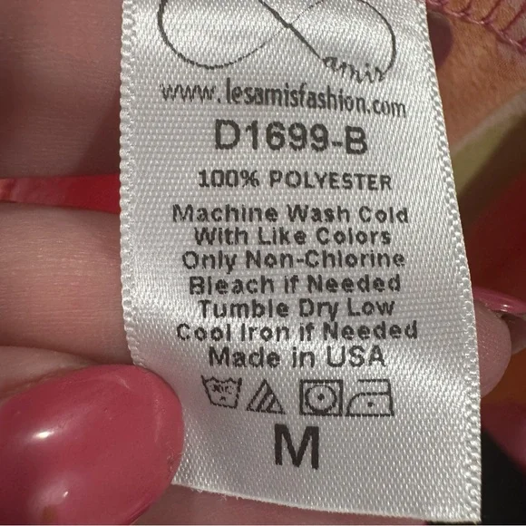 Floral Mini Dress in Pink and Orange - Picture 8 of 11